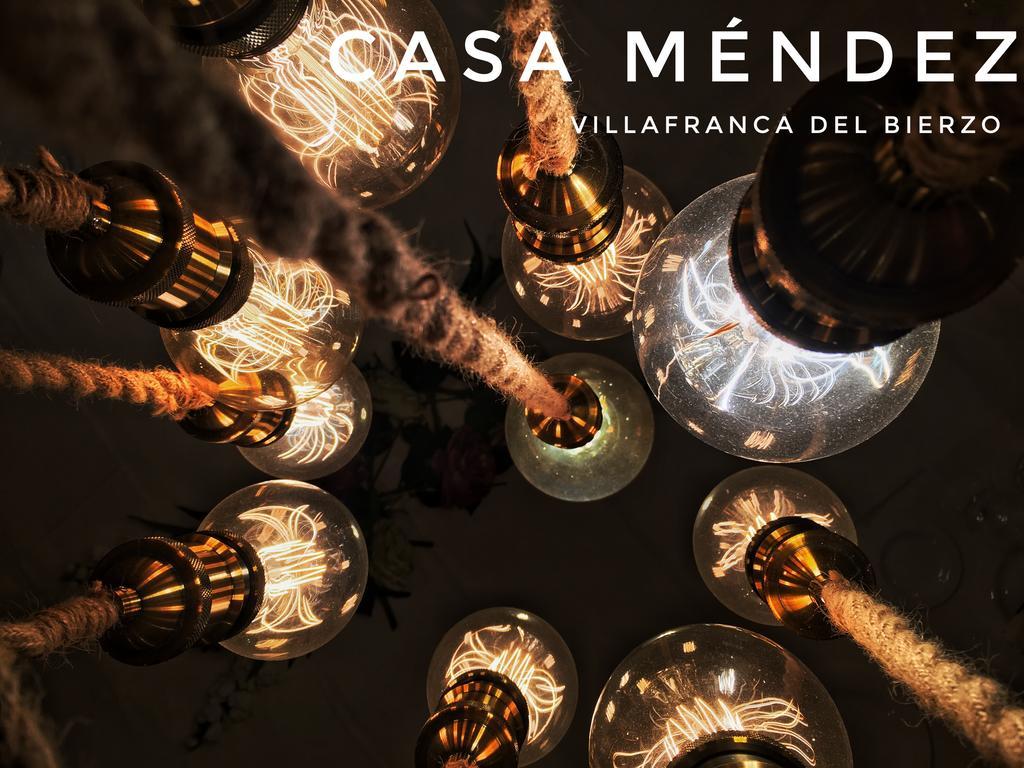 Hostal Restaurante Mendez Villafranca del Bierzo Kültér fotó